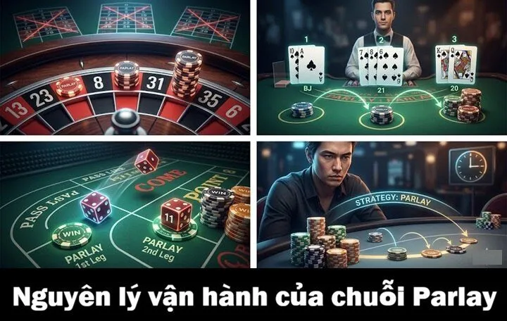 Nguyên lý vận hành của chuỗi Parlay trong cá cược